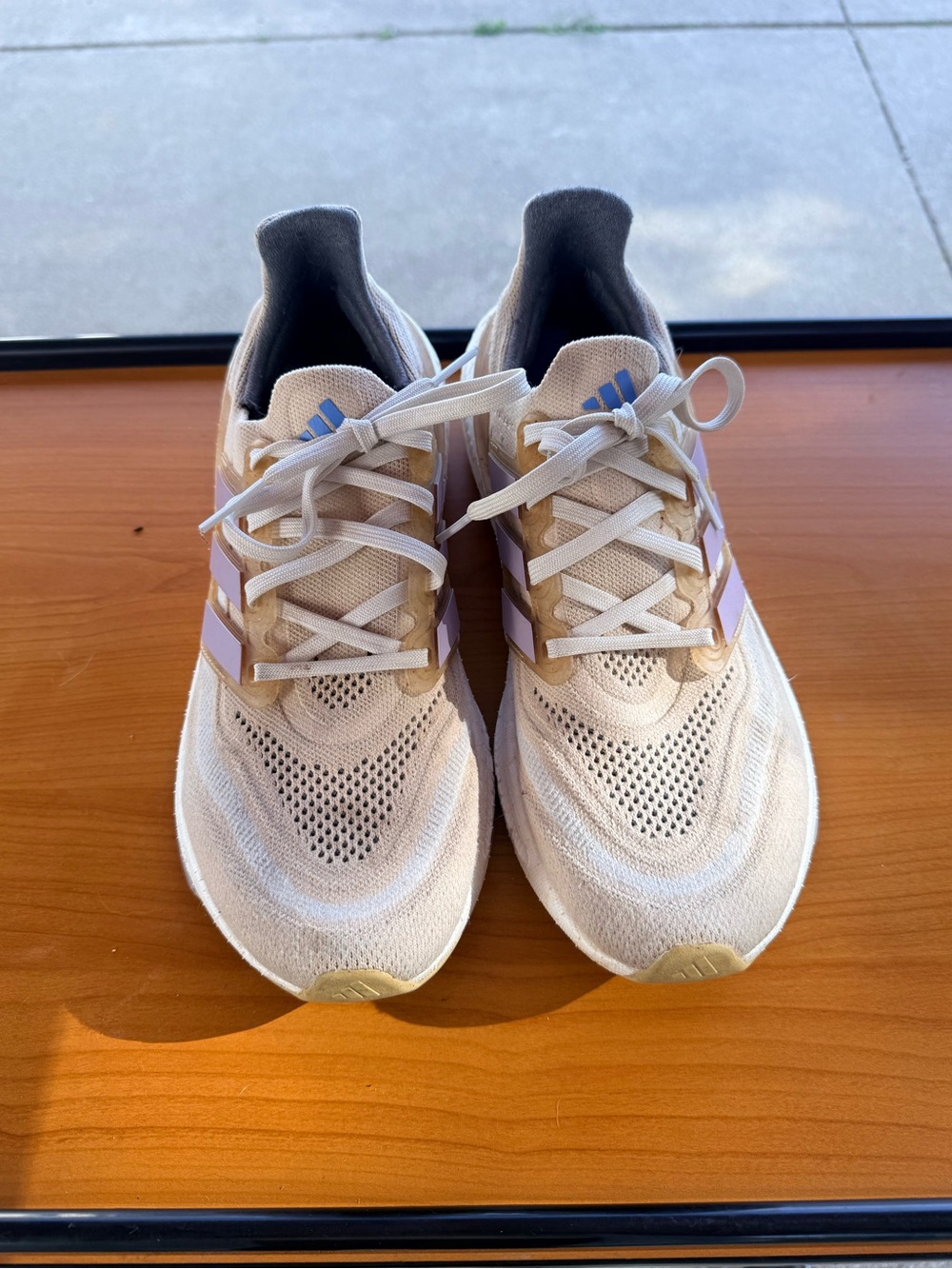 Adidas UltraBoost Light "Crystal Sand Preloved Fig" Running Shoes (IE5834)